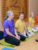 Ведущие преподаватели программы Андрей Лобанов ( ЙОГА ЛАМ, Россия) и Кешава Шутц (Yoga Vidya, Германия)